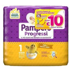 Pampers Progressi Newborn 28 pz Pannolini