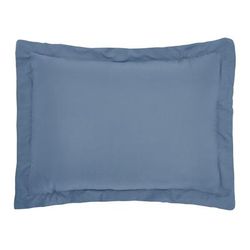 BH Studio Reversible Pillow Sham by BH Studio in Blue Smoke Dark Gray (Size STAND)