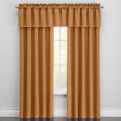 Wide Width BH Studio Room-Darkening Rod-Pocket Panel by BH Studio in Caramel (Size 54" W 95" L) Window Curtain