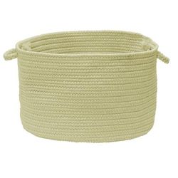 Boca Raton Basket by Colonial Mills in Celery (Size 18X18X12)