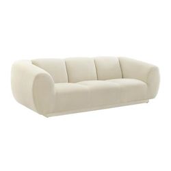 Emmet Cream Velvet Sofa - TOV Furniture TOV-S6445