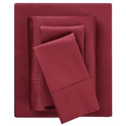 Bed Tite™ Microfiber Sheet Set by BrylaneHome in Burgundy (Size KING)