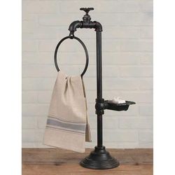 Spigot Soap and Towel Holder - CTW Home Collection 420033