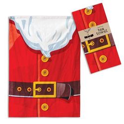 Santa Suit Tea Towel - Box of 4 - CTW Home Collection 780167