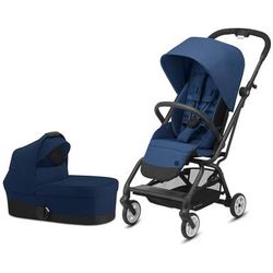 Cybex Eezy S Twist 2 Stroller + Cot S Bassinet Bundle - Navy Blue