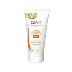 CBN Cosmetique Bio Naturelle Suisse - CRÈME BRONZAGE ANTI-RIDES SPF10 Creme solari 50 ml unisex