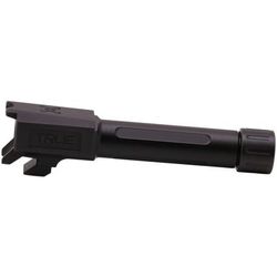 True Precision Springfield Hellcat Threaded Barrel 9mm 1-10 Twist 416R Stainless Steel Black Nitride TP-SHCB-XTBL