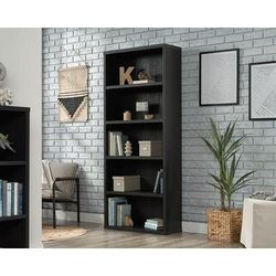 5-Shelf Display Bookcase in Raven Oak Finish - Sauder 427262