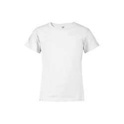 Delta 11736 Pro Weight Youth 5.2 oz. Regular Fit Top in White size XL | Cotton