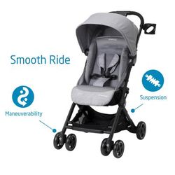 Maxi-Cosi Lara Lightweight Compact Stroller - Tetra Graphite