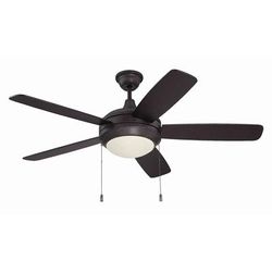 Ceiling Fan (Blades Included) - Craftmade HE52OBG5-WG-LED