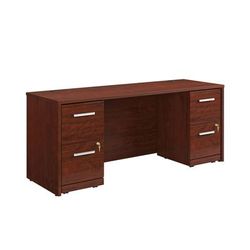 "Affirm 72" x 24" 4-File Double Ped Desk - Sauder 430201"