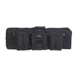 Bulldog Cases Bdt Elite Double Tactical Rifle Bag - Bdt Elite Double Tactical Rifle Bag 43" Black