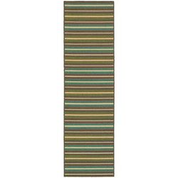 Style Haven Seacrest Horizonal Stripes Indoor/Outdoor Area Rug