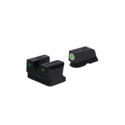 TruGlo Tritium Pro Handgun Sight Set for 1911 270/500 White Focus Lock Ring TG-TG231N4W