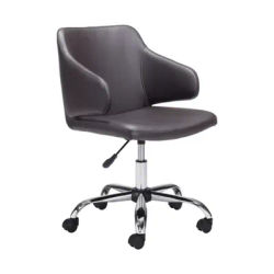 Zuo Designer Office Chair, Brown