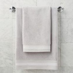 Ladder Stitch Bath Towels - Fog, Bath Towel - Frontgate Resort Collection™