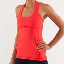 Lululemon Athletica Tops | Lulu Tank | Color: Red | Size: 8