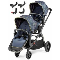 Peg Perego YPSI Double Stroller Bundle - New Life
