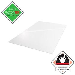 "Ultimat Polycarbonate Rectangular Chair Mat for Hard Floor - 48 x 79" - Floortex FR1220019ER"