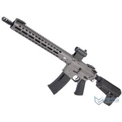 EMG KRYTAC/BARRETT Firearms REC7 DI AR15 AEG Training Rifle Length Carbine Tungsten KTAEG-BREC7C-TGN01
