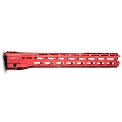 Strike Industries Grildlok LITE 17in Handguard Assembly M-Lok AR-15 Red One Size SI-GRIDLOK-LITE-17-RED