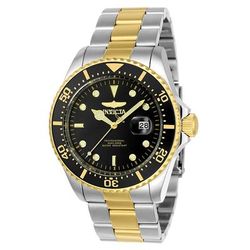 Invicta Pro Diver Men's Watch - 43mm Steel Gold (23229)