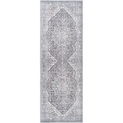 Livabliss Duquette Persian Medallion Printed Machine Washable Area Rug