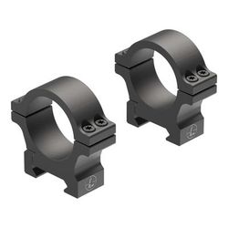Leupold Open Range Cross-Slot Rings 30mm Low Matte Black 180946