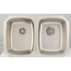 29.125-in. W CSA Approved Stainless Steel Kitchen Sink With Stainless Steel Finish And 18 Gauge - American Imaginations AI-27698