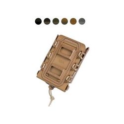G-Code Soft Shell Scorpion Rifle R1 Molle Clips Ambidextrious Green On Tan SS-R1-R1-GNTN