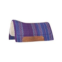 Cashel Blanket Top Performance Felt Pad - 34x36 - Purple - Smartpak