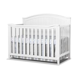 Fairview 4-in-1 Crib in White - Sorelle Furniture 815-W