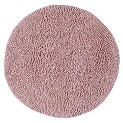 Fantasia Round Bath Rug Collection by Home Weavers Inc in Pink (Size 30" ROUND)