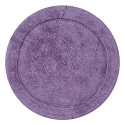 Bloomfield Round Bath Rug Collection by Home Weavers Inc in Purple (Size 30" ROUND)