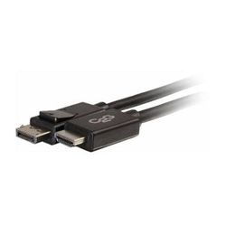 C2G DisplayPort Male to HDMI Male Cable (10', Black) 54327