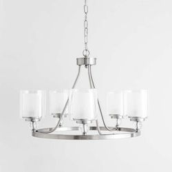 Randolph Morris Bello 5 Light Chandelier RMGL175-5-BN