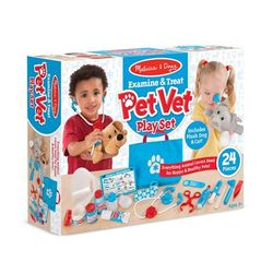 Melissa & Doug Examine & Treat Pet Vet Play Set - MS8520