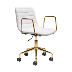 Zuo Eric Office Chair, White