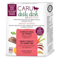 CARU Daily Dish Beef Stew Wet Dog Food, 12 oz., Case of 12
