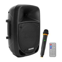 Pyle Pro PSBT8A Portable 8" 2-Way 800W Bluetooth PA Speaker with Wireless Microphone PSBT85A