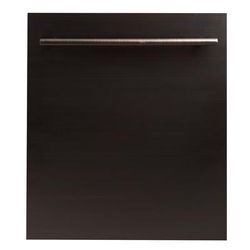 24 in. Top Control Dishwasher in Oil-Rubbed Bronze with Stainless Steel Tub and Modern Style Handle - ZLINE Kitchen and Bath DW-ORB-24