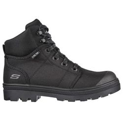 Skechers Women's Work: Rotund - Darragh ST Boots | Size 7.5 | Black | Textile/Synthetic