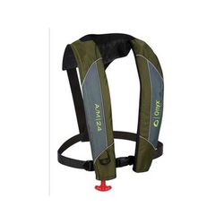 ONYX A/M-24 Series Automatic/Manual Inflatable Life Jacket Adult Green 132000-400-004-18