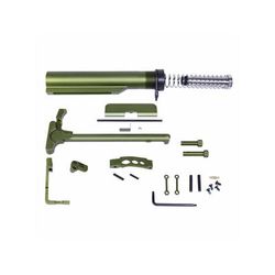 Guntec USA AR-15 Essentials Kit Anodized Green EKIT-GREEN