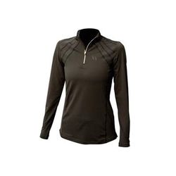 Back On Track Odele Iontex 1/4 Zip Long Sleeve - XXL - Black - Smartpak