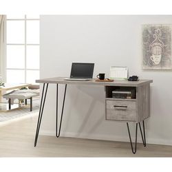 Grey Oak Desk - Bernards 400-715