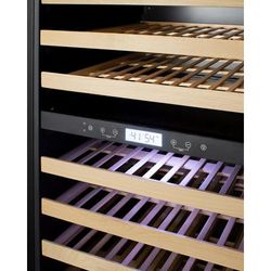 "24" Wide Dual Zone Wine Cellar - Summit Appliance SWC1966BCSS"