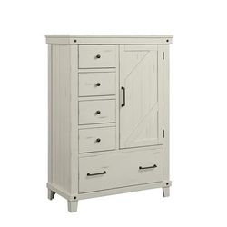 SPRUCE CREEK WHITE DOOR CHEST - Bernards 1709-151