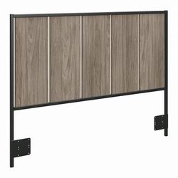 kathy ireland® Home by Bush Furniture Atria Full/Queen Size Headboard in Modern Hickory - Bush Business Furniture ARQ165MH